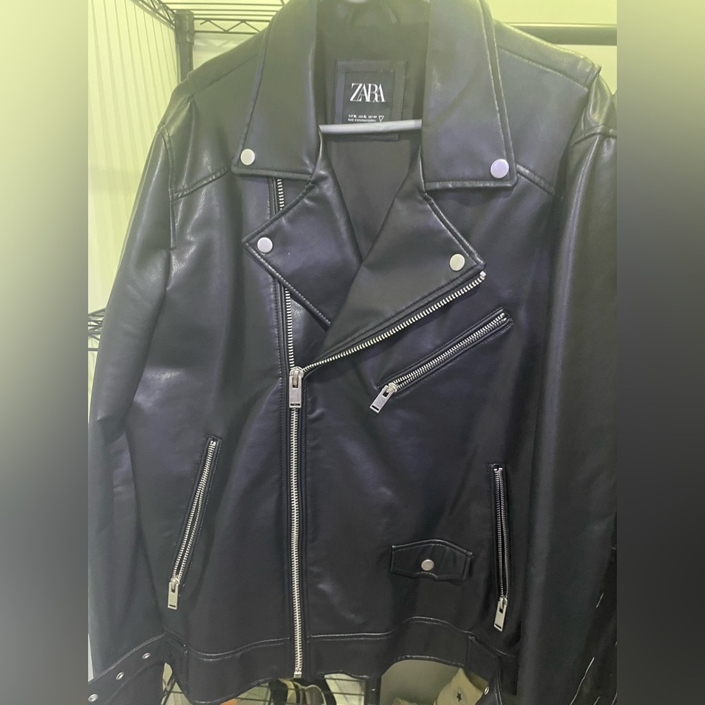 Zara Faux Leather Jacket